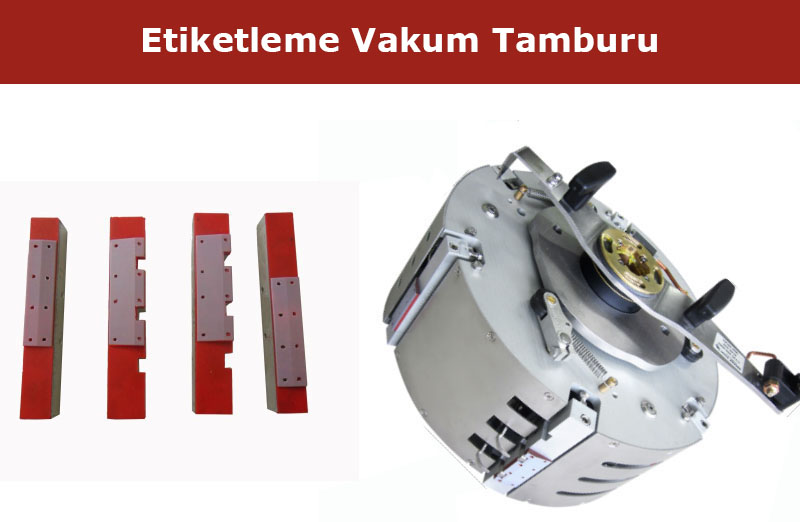 OPP Şişe Etiket Tamburu, OPP Etiket Tambur Silindiri, Slikon Teflon Etiket Pabucu, Etiketleme Pabucları, Etiketleme Pabucu, Şişe Etiketleme Pabucları