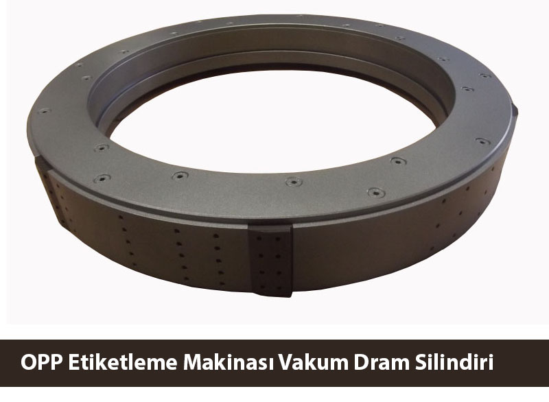 Vakum Dram, Şişe Etiketleme Makinası Vakum Dramları, Opp Etiketleme Makinası Vakum Silindiri, Etiketleme Vakum Tamburu